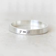Infinity And Initials Engraved Ring In Sterling By Laonato On Etsy Engraved Rings Engagement Rings Sapphire Sapphire Engagement Ring Blue