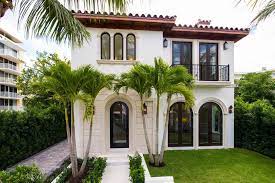 New Mediterranean Style Home In Palm Beach Idesignarch Interior Design Architecture Interior Decorating Emagazine Mediterranean Style Homes Spanish Style Homes Mediterranean Homes