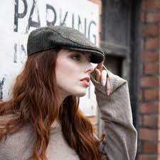 Elastic Comfort Hat Borges & Scott Irish Tweed Flat Cap