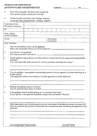 With the help of the templates that are mention in this article, you can make the perfect letter of motivation you need, for whoever concerned. Saps 86 Questionaire For References Ranyati