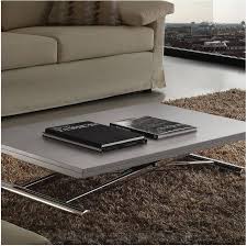 Sobre et élégante, elle se décline en divers modèles, en verre trempé ou plus modernes en. Table Basse Transformable Nice Relevable Et Extensible En Table De Repas Magasin De Meubles Gain De Place Sur Mesure A Saint Cyr Sur Mer Chez Soi Design