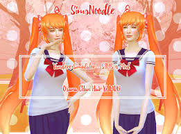 Sims 4 Mod Yandere Simulator Osananajimi V2 By Xxsnowcherryxx Sims 4 Sims 4 Anime Sims 4 Mods