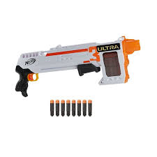 Nerf blasters don't really need a suppressor so this suppressor barrel can be easily detached. Nerf Ultra Three Blaster