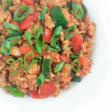 Ground Turkey And Zucchini With Indian Spices The Lemon Bowl Recipe Spice Recipes Turkey Dishes Indian Spices