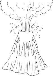 Check spelling or type a new query. Volcano Eruption Drawing For Kids Novocom Top