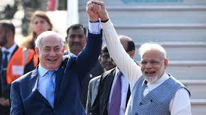 The khans do not have to attend anybody's party/event to prove their love for india. Netanyahu And Modi Praise New Era In India Israel Ties Bbc News