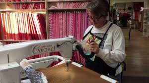 Half The Size Of A Longarm Means Easier On The Space And The Budget Meet The Baby Lock Coronet Youtube