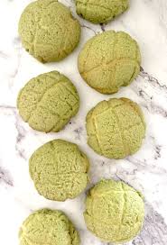 Matcha Melon Pan Dream To Cook In 2020 Sweet Bread Sourdough Starter Recipe Sourdough Starter