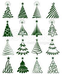 10 simple steps later, there you have it! Various Christmas Tree Collection Christmas Tree Collection Christmas Drawing Christmas Cards