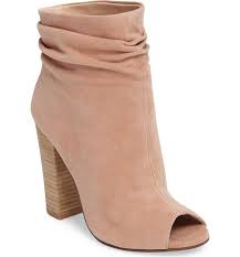 So cute with two piece outfit sets, a pair of jeans, or a cute skirt. Open Toe Booties On Trend For Spring 2017
