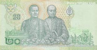 Convert from thai baht to malaysian ringgits. 20 Baht 17 Note Bill 20 Samples S Pictures Photos Images Thb Banknotes
