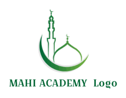 Muslim Mosque On A Open Book Logo Template By Logodesign Net In 2020 Book Logo Open Book Logo Templates