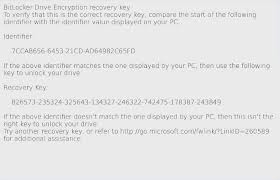 The unload and unlock privilege password configured in privileges. Fix Failed To Unlock With This Recovery Key Bitlocker Error