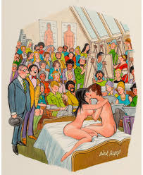 Dink Siegel | Sex Ed, Playboy cartoon (1972) | MutualArt