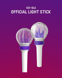 G I Dle Neverland Official Fan Light Stick Fan Light Kpop Merchandise Kpop
