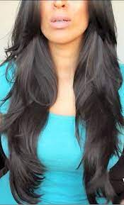 Long Hair Choppy Layers Back View Google Search Hair Styles Long Hair Styles Long Layered Haircuts