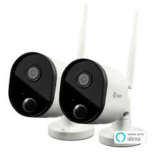 Swann Wireless 1080p Wifi Outdoor Smart Surveillance Camera 2 Pack Swwhd Outcampk2 Us In 2020