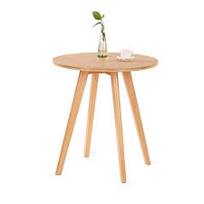 Solid Wood Small Round Table Household Multifunction White Oak Telephone Table Living Room Decoration Sofa Side T Living Room Table Sofa Decor Sofa Side Table