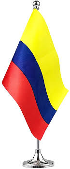 La franja amarilla ocupa la mitad superior de la bandera y el azul y el rojo tardar hasta una cuarta parte del espacio de cada uno. Amazon Com Bandera De La Bandera Colombiana De La Bandera De Colombia Bandera De Escritorio Bandera De La Oficina Banderas Internacionales Del Pais Del Mundo Fiestas De Eventos Decoracion De Oficina Escritorio Decoracion