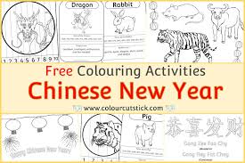 Here you will find teacher's guides, activity kits, and coloring sheets based on joyce wan's art and books for you to enjoy. Free Chinese New Year Colouring Coloring Pages For Children Toddlers Preschool Early Years Colour Cut Stick Free Colouring Activities
