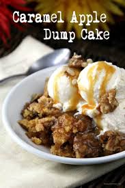 Caramel Apple Dump Cake The Best Dump Cake Recipe And Easy To Make Fresh Apples Caramel And A Cak Apple Dump Cake Recipe Apple Dump Cakes Dump Cake Recipes