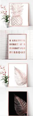 Pink Tropical Bedroom 30 Rose Gold Wall Art Pink Gold Wall Art Printa Rose Gold Wall Art Rose Gold Wall Decor Rose Gold Rooms