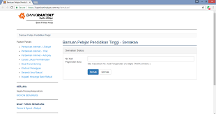 Pelajar pendidikan tinggi bppt akan dibayar secara berperingkat mulai 28 mac ini kepada pelajar yang memenuhi kriteria semakan status kelayakan boleh dibuat melalui portal bank rakyat mulai. Penggerak Mahasiswa Universiti Malaya Sistem Semakan Kads1m Atas Talian Untuk Pengetahuan Mahasiswa Dan Mahasiswi Sistem Semakan Status Kad Debit Siswa 1malaysia Kads1m Secara Online Boleh Mula Digunakan Pada Hari Ini 1