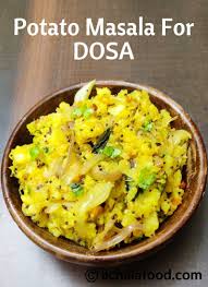 Potato Masala For Dosa Recipe Dosa Recipe Indian Food Recipes Vegetarian Indian Food Recipes