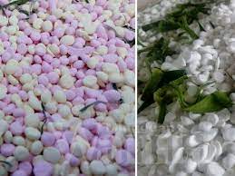 Kalau buat tu kira rajin sangatlah. Cara Membuat Bedak Beras Kami