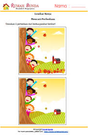 Print worksheets on interesting topics to improve your english. Worksheet Gratis Untuk Anak Tk Rumah Bunda