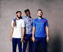 This is the official page for the england football teams. England S New Football Kit Has Taken Inspiration From World In Motion British Gq