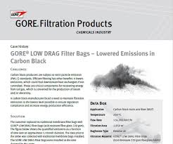 Baghouse Filter Bags Used For Chemicals Processing Gore