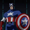 Chris evans jako steve rogers / kapitan ameryka. 1