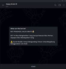 Bot uang tunai gratis di telegram. Penipuan Saldo Gratis Bot Telegram Slayer Web