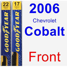 2006 Chevrolet Cobalt Wiper Blade Set Kit Front 2 Blades Premium