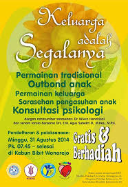 Memahami perjalanan sebuah keluarga, adalah pembelajaran yang luas tanpa batas seperti sudah sering saya tuliskan, bahwa keluarga adalah organisme hidup yang terus tumbuh dan berkembang. Keluarga Adalah Segalanya Outbond Anak Sarasehan Pengasuhan Anak Konsultasi Psikologi Dll Fakultas Psikologi