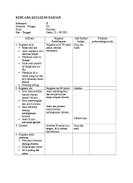 Kegiatan paud tema binatang buas. Rkh Sentra Bermain Drama Paud Tema Binatang