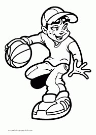 Printable bugs bunny basketball coloring page. Get This Free Basketball Coloring Pages To Print 194519