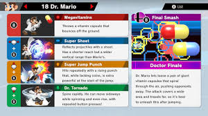 Alternately, play 100 versus mode matches. Super Smash Bros Ultimate Dr Mario Moves Super Smash Bros Smash Bros Smash