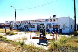 Twin arrows has been on my bucket list since i started exploring the ghost town world, and i couldn't have been more excited to finally visit the site. Gas Station At Twin Arrows Trading Post Arizona Mary Anne Erickson