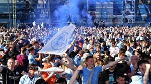 Your best source for quality manchester city news, rumors, analysis, stats and scores from the fan perspective. Manchester City Fans Celebrate Premier League Win Bbc News