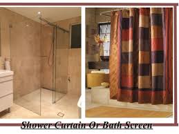That is why cleanliness is a significant reason to choose a glass bathtub enclosure over a shower curtain. Shower Curtain Or Bath Screen