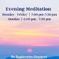 Evening Guided Meditation