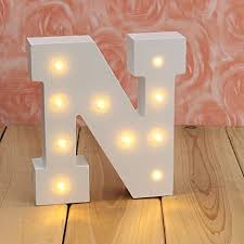 Make your own light up marquee sign letters! Amazon Com Wonfast Decorative Light Up Wooden Alphabet Letter Diy Led Letter Lights Sign Party Wedding Holiday Marquee Decor Battery Operated Warm White Alphabet N Home Kitchen