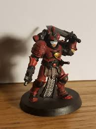 The thunder warriors were the first soldiers of the man who eventually became the emperor of mankind. Thunder Warrior Project That I Am Working On Warhammer
