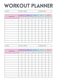 Health And Fitness Templates Free