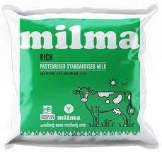 Milma brings the milk pasteurised under ultra heat, which ensures long period without refrigeration. Milk