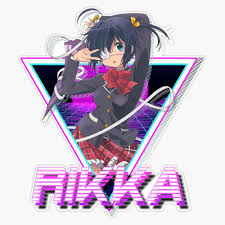 Amazon.com: Chuunibyou Demo Koi Ga Shitai! (Rikka Takanashi Aesthetic)  Sticker Vinyl Waterproof Sticker Decal Car Laptop Wall Window Bumper  Sticker 5 : Sports & Outdoors
