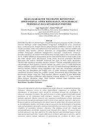 Dapatkah anda pikirkan pemimpin agama lain yang manapun yang pernah mengatakan hal ini? Pdf Skala Karakter Toleransi Konsep Dan Operasional Aspek Kedamaian Menghargai Perbedaan Dan Kesadaran Individu