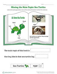 Once you identify the main idea, everything else in the reading should click into place. Main Idea Worksheets Free Printables Education Com